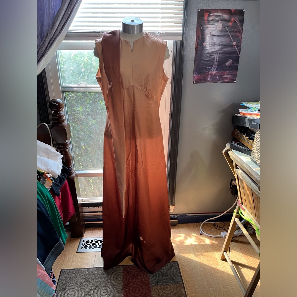 Vintage 1970’s Joan Curtis Maxi Dress